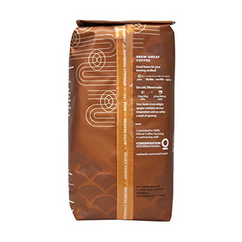 Starbucks Whole Bean Caffeinated Bag No medium_roast