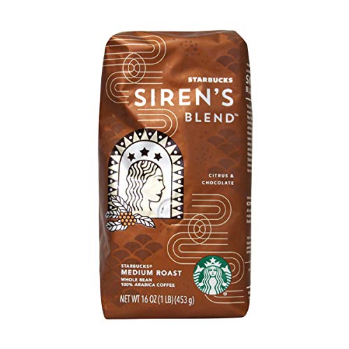 Starbucks Whole Bean Caffeinated Bag No medium_roast