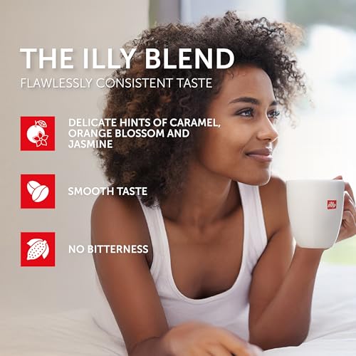 illy Espresso Capsules, Classico Medium Roast, 10 Count, 5 Pack