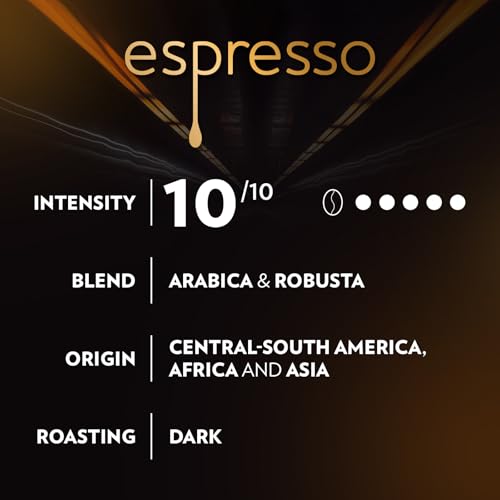 Whole Bean Caffeine Crema e Aroma Packet Espresso