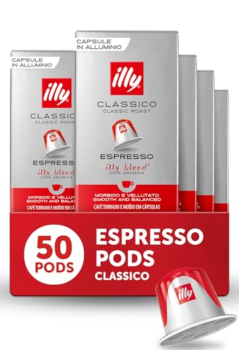 Medium Roast Espresso Coffee Capsules – Classico Blend 50 Count