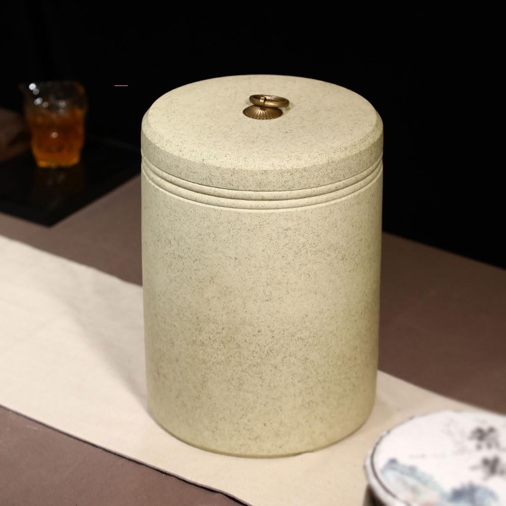 XUNTING Purple Clay Ceramic Tea & Coffee Storage Jar