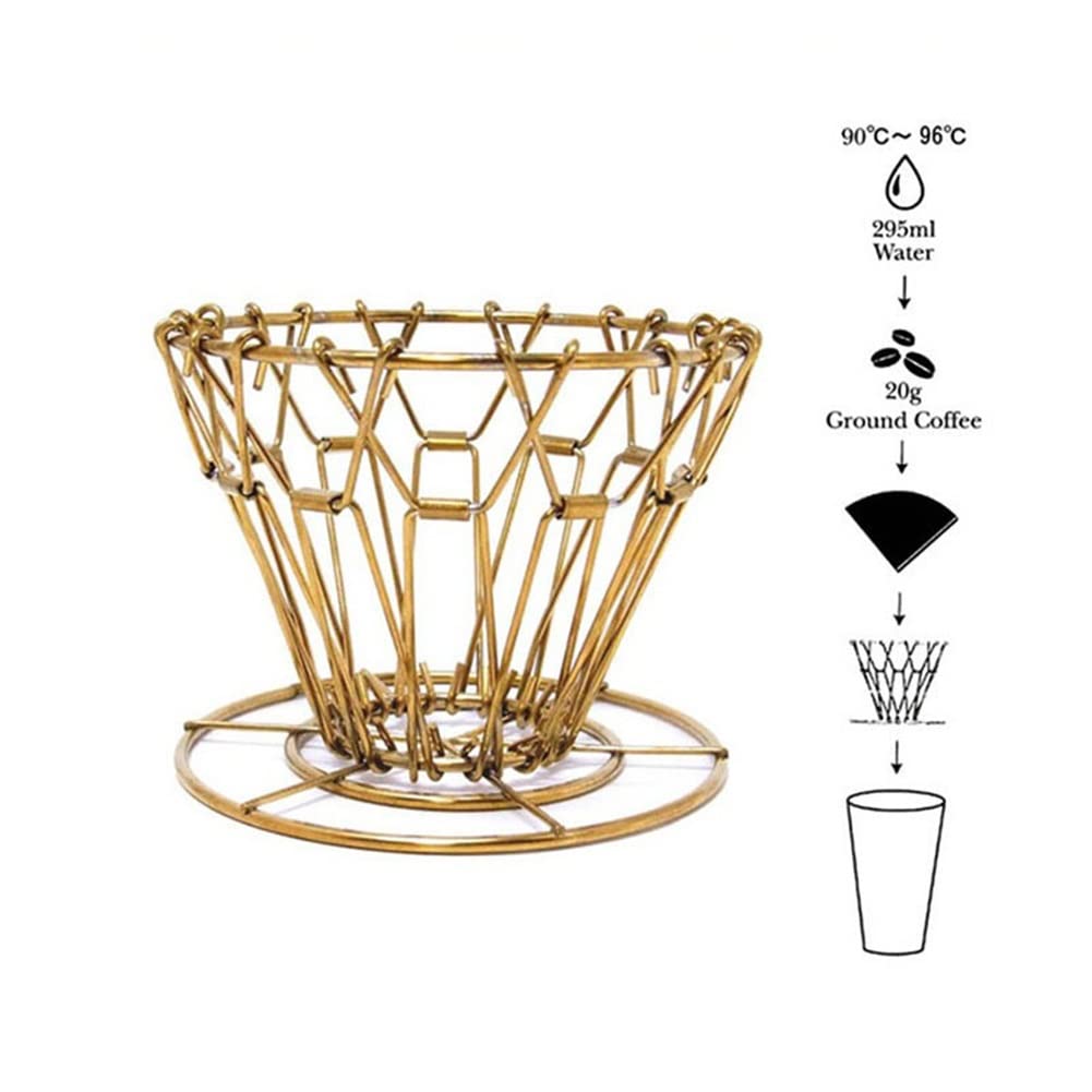 Folding Coffee Filter Paper Holder & Storage Stand