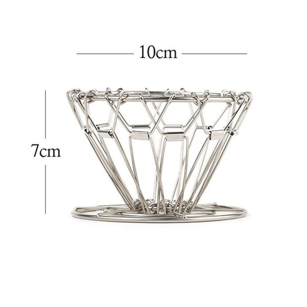Folding Coffee Filter Paper Holder & Storage Stand
