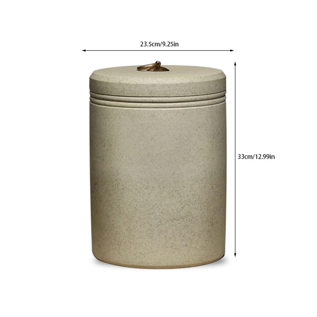 XUNTING Purple Clay Ceramic Tea & Coffee Storage Jar