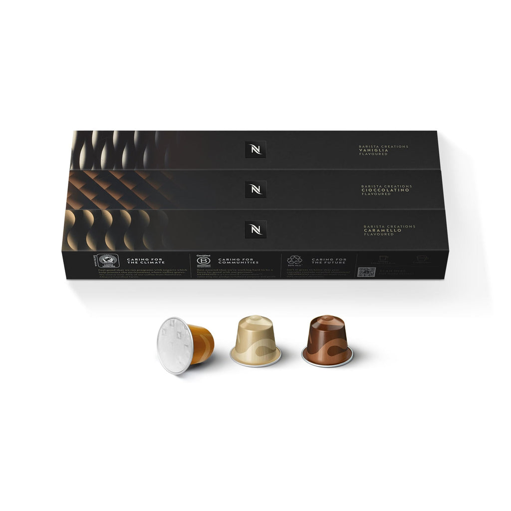 Nespresso Original, Barista Flavored Pack, 30-Count Coffee Pods