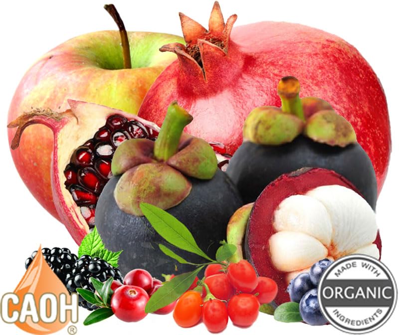 CAOH Organic Mangosteen Elixir Juice Blend, 32 oz, 6-Pack