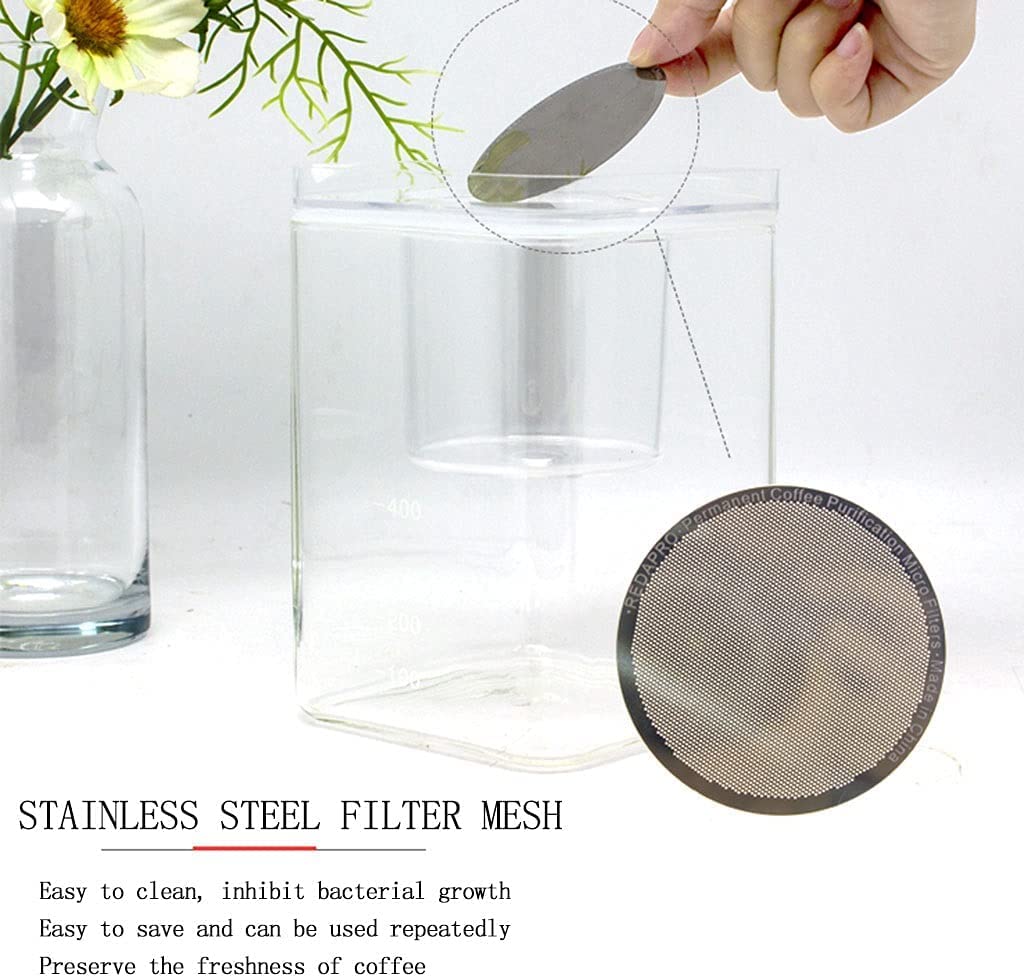 AQIANGJY 500ML Cold Brew Iced Drip Coffee Maker