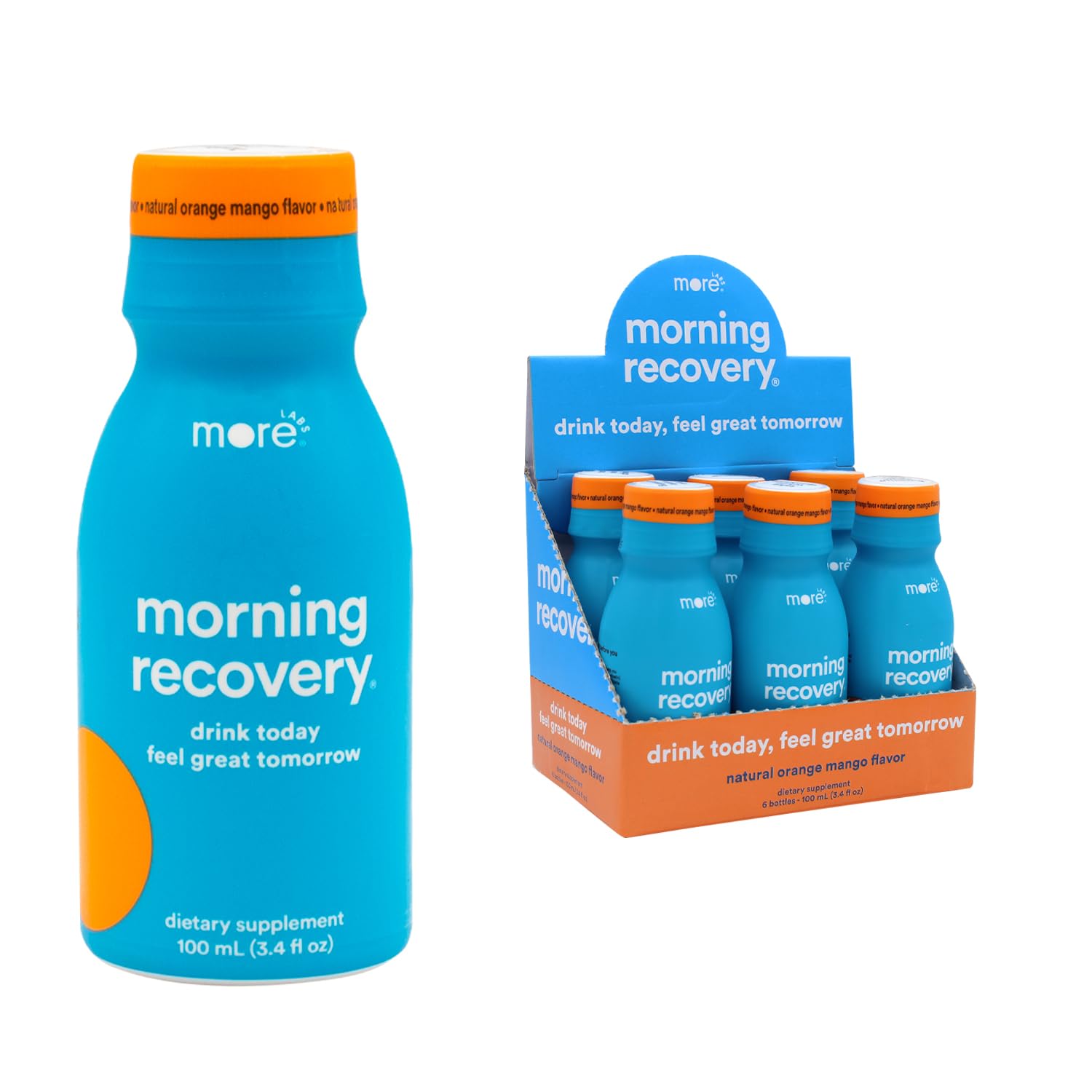 Morning Recovery Electrolyte, Milk Thistle Drink Proprietary Formulation to Hydrate While Drinking for Morning Recovery