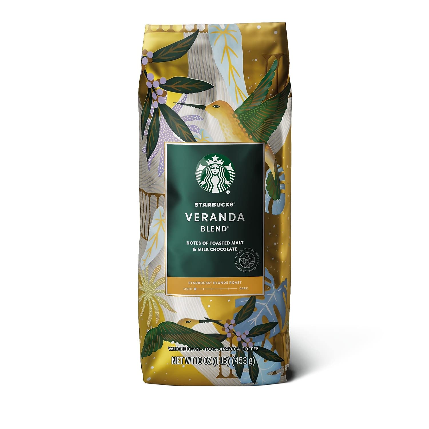 Starbucks Whole Bean Caffeinated Bag No medium_roast
