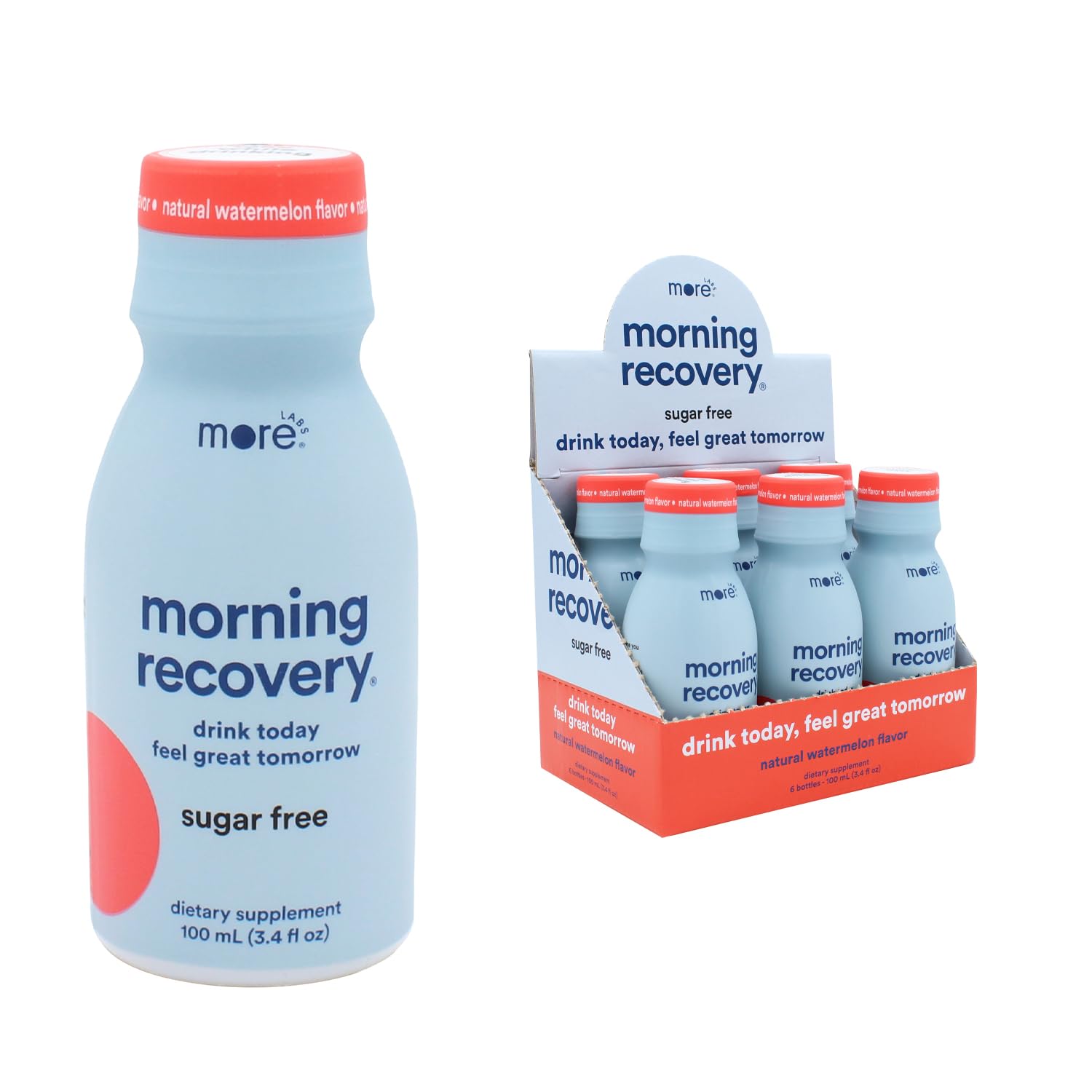 Morning Recovery Electrolyte, Milk Thistle Drink Proprietary Formulation to Hydrate While Drinking for Morning Recovery