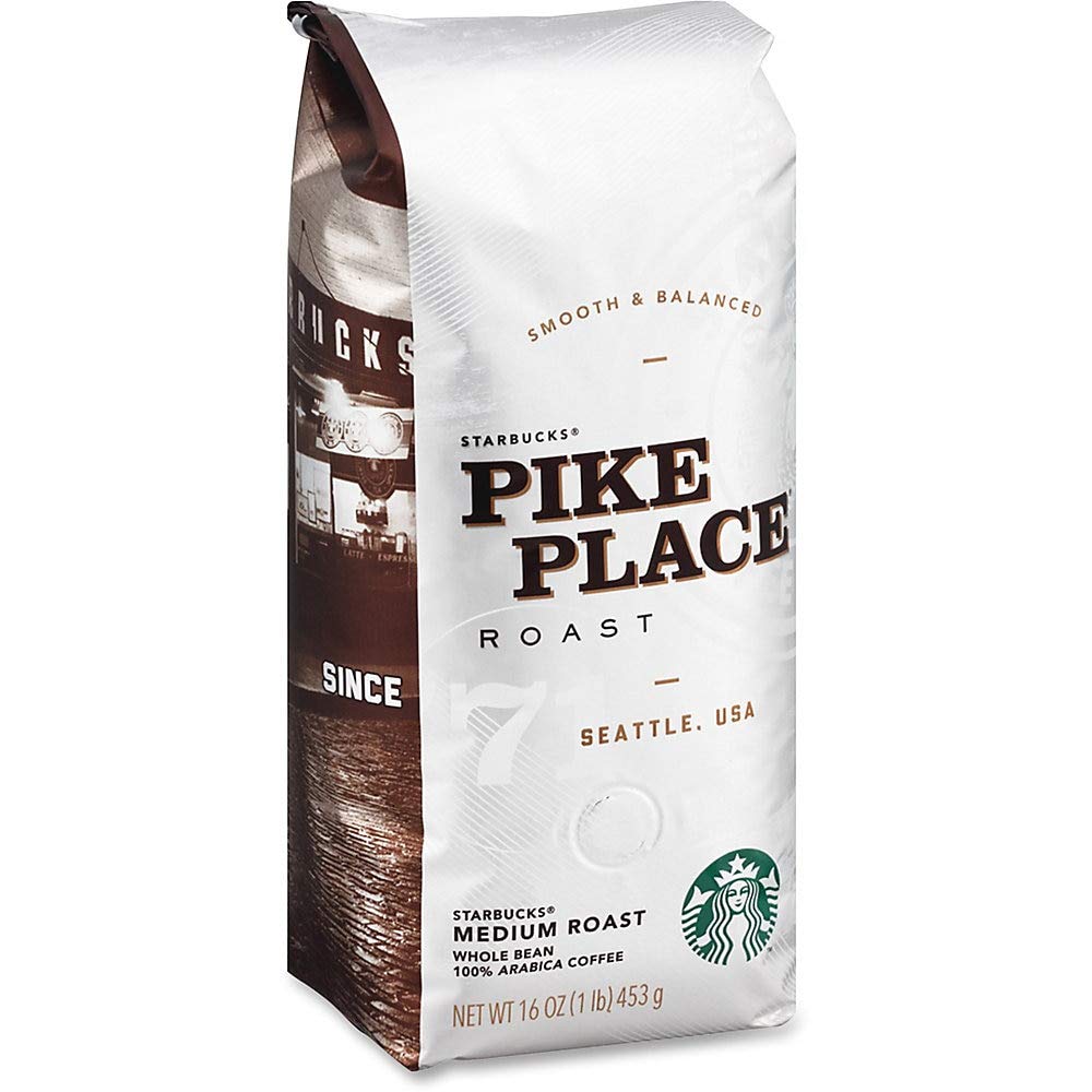 Starbucks Whole Bean Caffeinated Bag No medium_roast