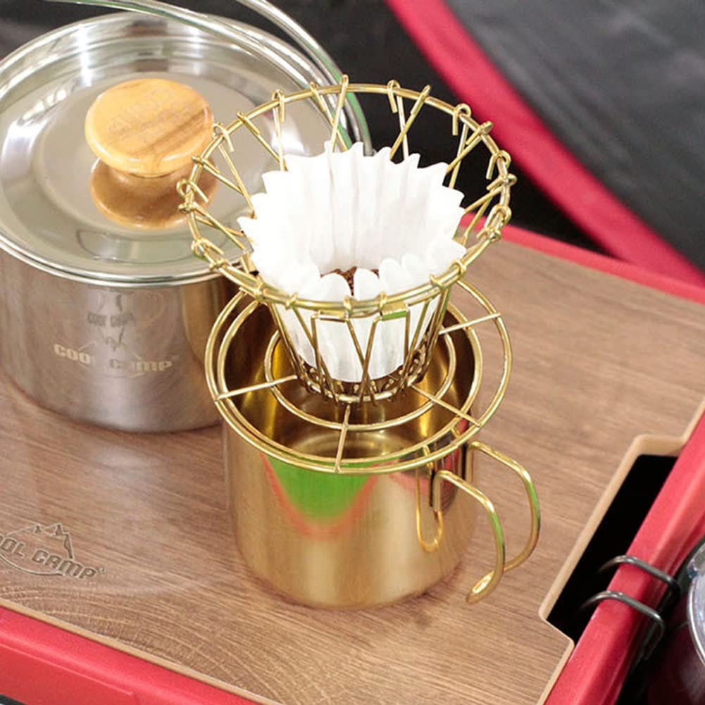 Folding Coffee Filter Paper Holder & Storage Stand