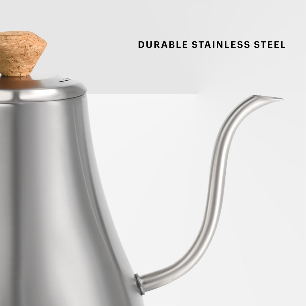 Bodum 27oz Bistro Gooseneck Electric Water Kettle, Pour Over Coffee & Tea