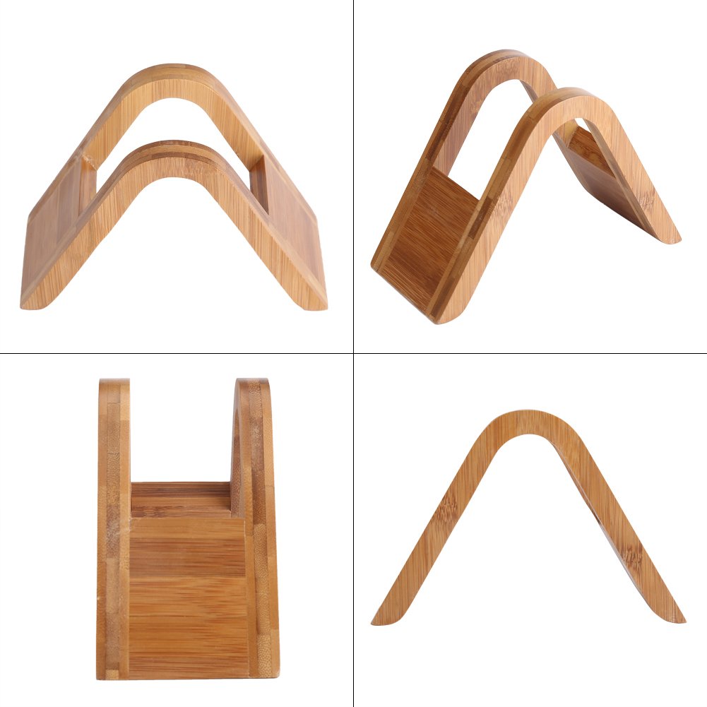 Wooden Coffee Filter Paper Holder & Dispenser Rack