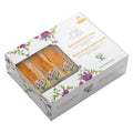 EUPHERBIA Saffron Rock Candy Sticks, 25 Pack, Pure Crystalline Elegance, Handcrafted Sweetness, Sugar Rock Candy (Nabat) Infused with Pure Grade A+ Saffron Threads, Ideal for Tea, Coffee, Milk, and All Your Favorite Hot Beverages, 16Oz, 450 Gram (25x18g)