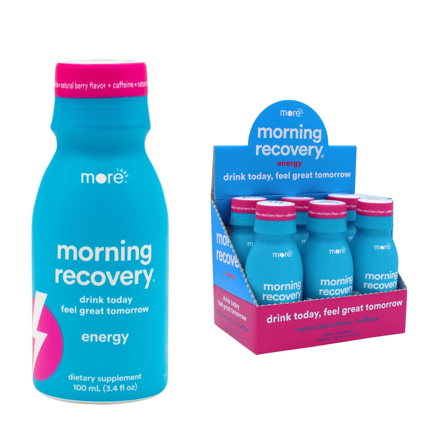 Morning Recovery Electrolyte, Milk Thistle Drink Proprietary Formulation to Hydrate While Drinking for Morning Recovery