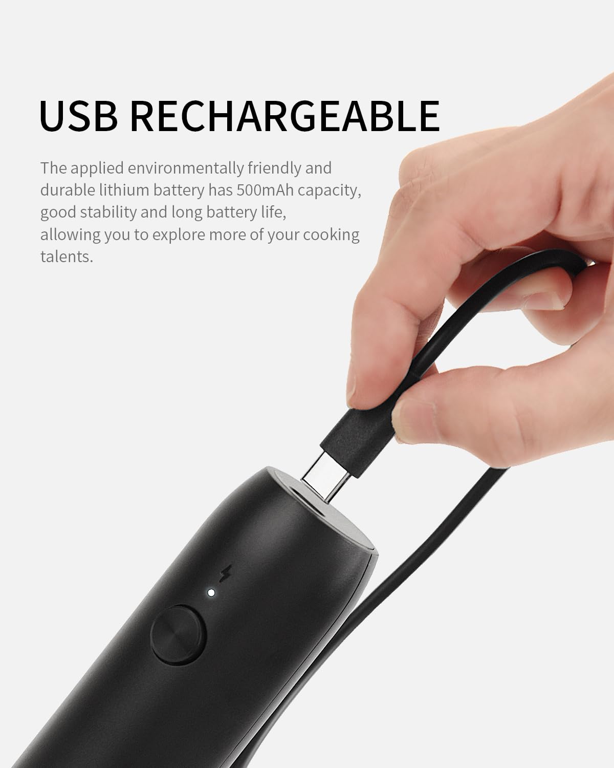 Electric Milk Frother for Coffee, Lattes & Cappuccinos