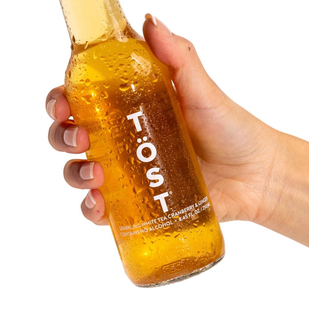 TÖST All-Natural Non-Alcoholic Sparkling Beverage, 16-Pack