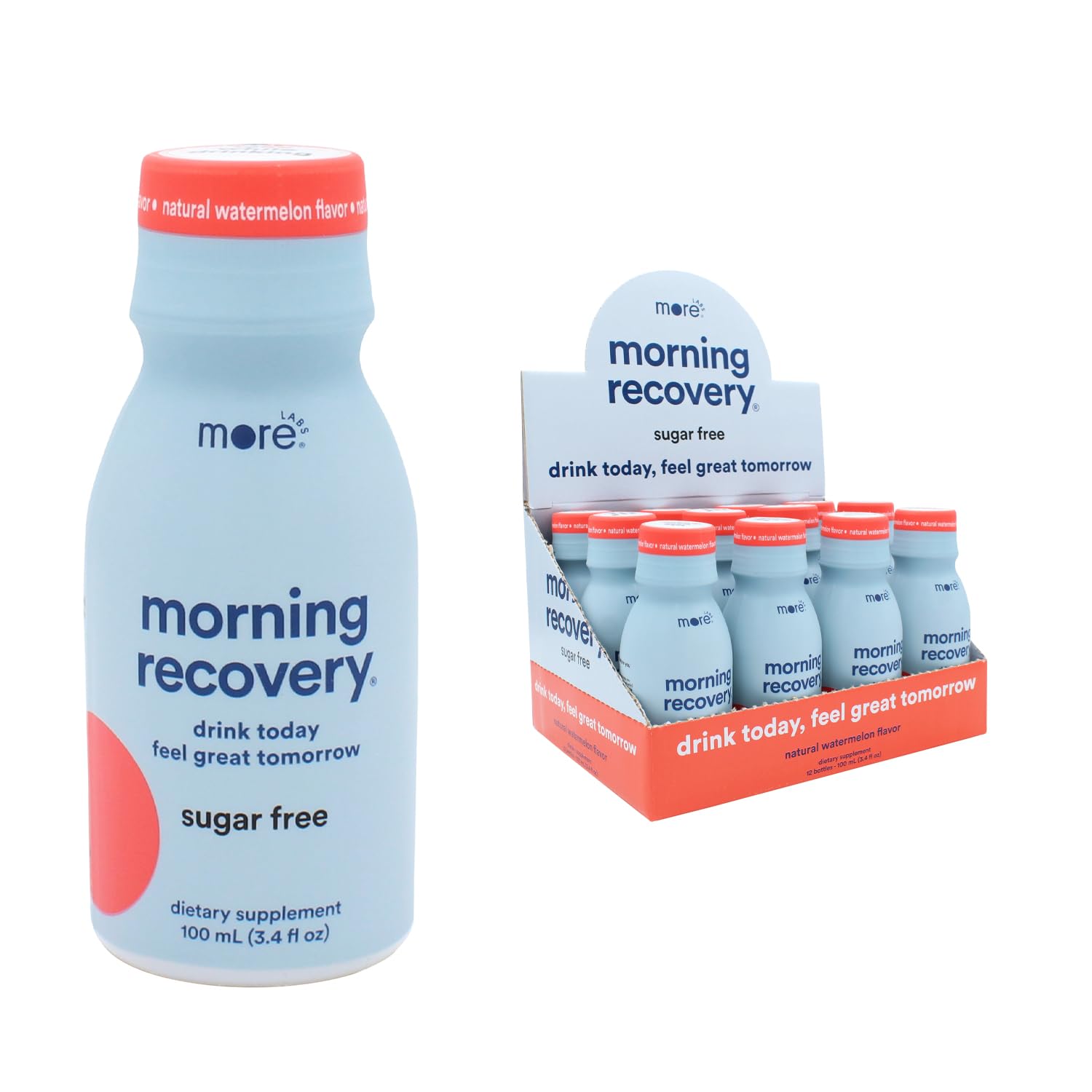 Morning Recovery Electrolyte, Milk Thistle Drink Proprietary Formulation to Hydrate While Drinking for Morning Recovery