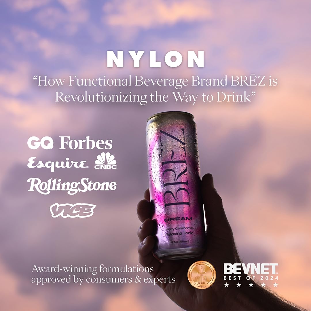 BRĒZ Dream Reishi Mushroom Functional Drink