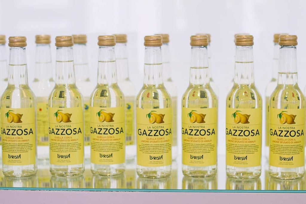 Lurisia La Nostra Gazzosa Sparkling Lemon Drink, 12-Pack