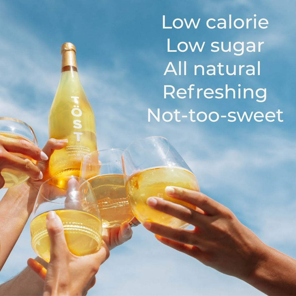 TÖST All-Natural Non-Alcoholic Sparkling Beverage, 16-Pack