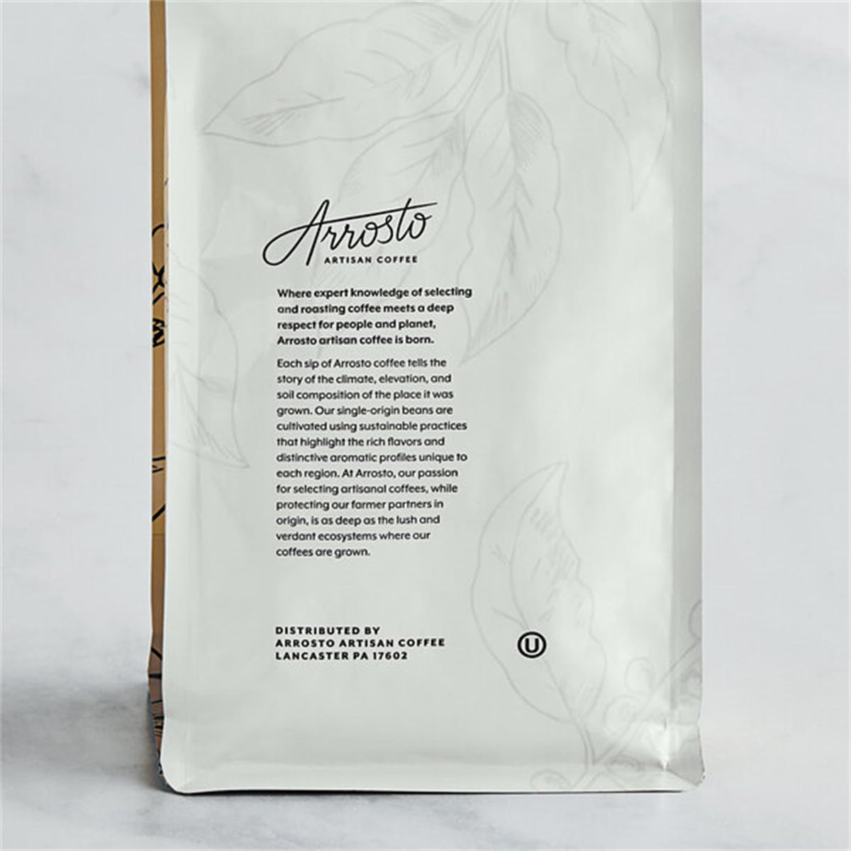 Arrosto Kenya AA Single Origin Whole Bean Coffee, 2 lb