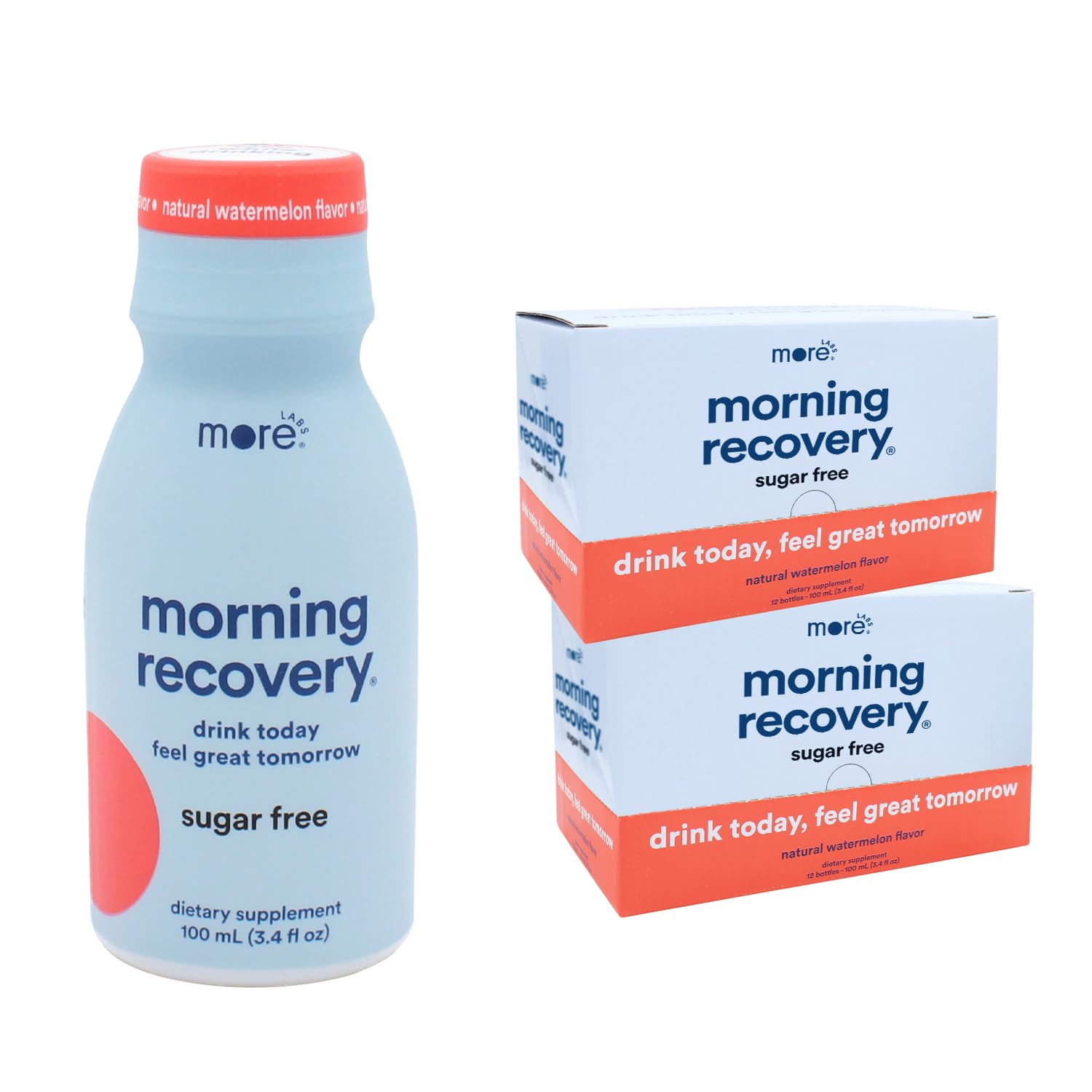 Morning Recovery Electrolyte, Milk Thistle Drink Proprietary Formulation to Hydrate While Drinking for Morning Recovery