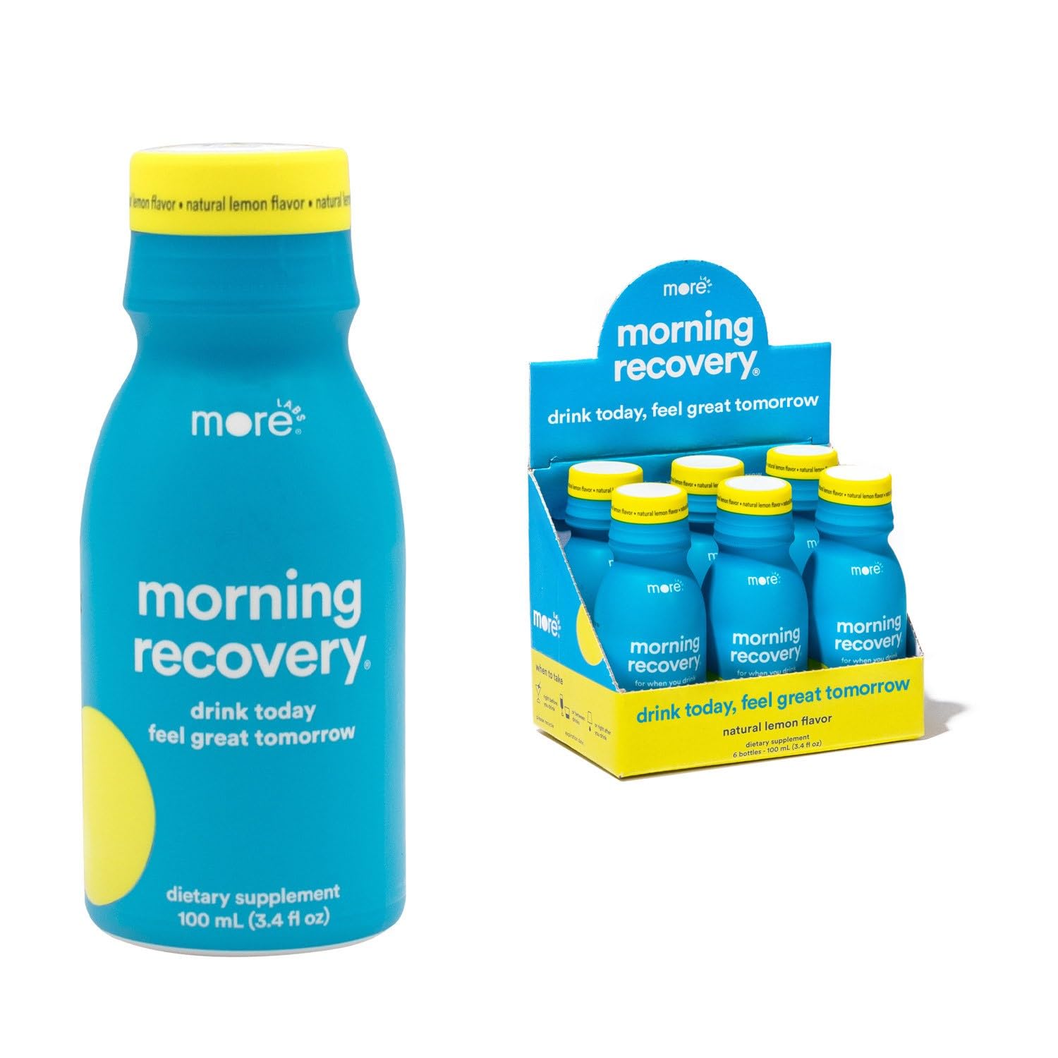 Morning Recovery Electrolyte, Milk Thistle Drink Proprietary Formulation to Hydrate While Drinking for Morning Recovery