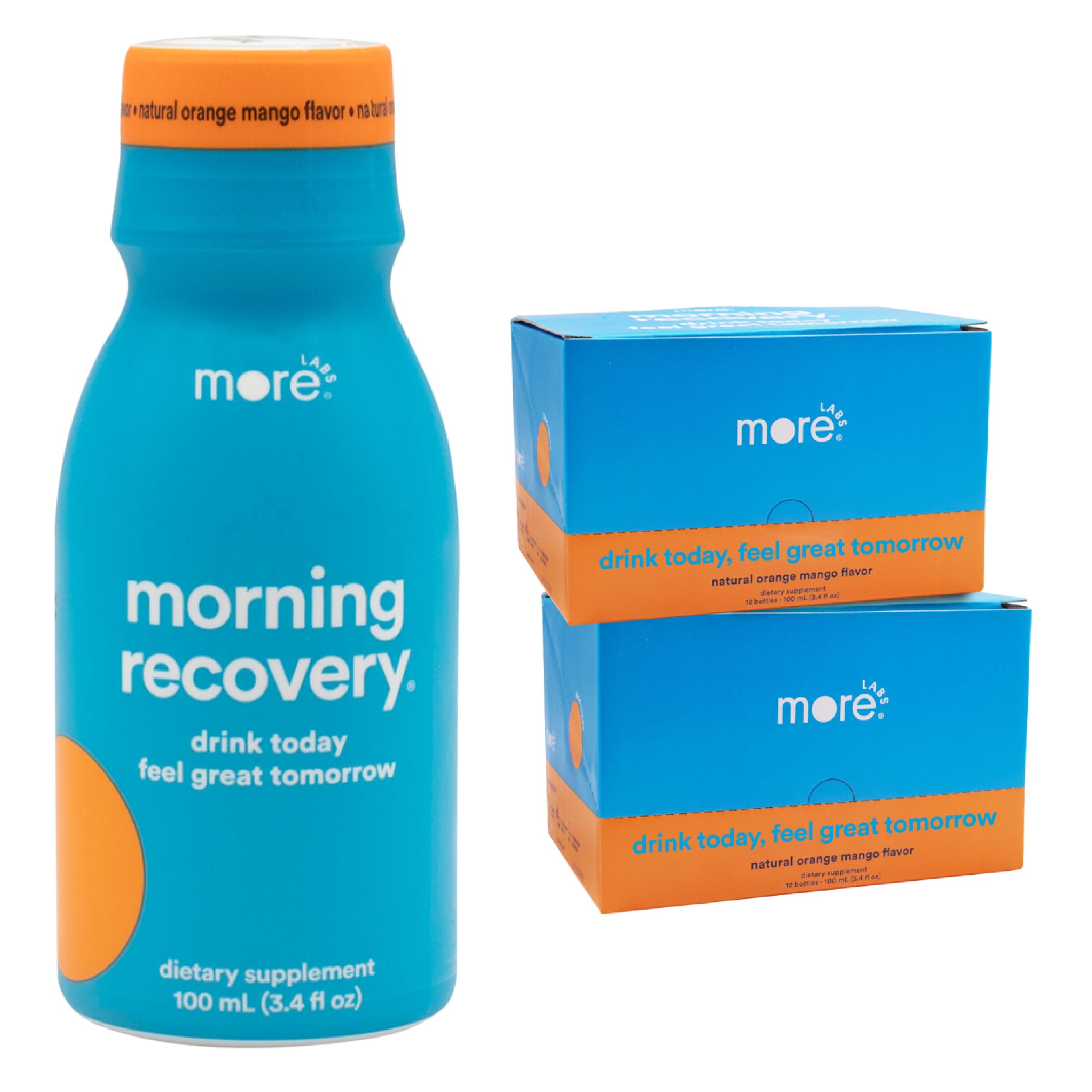 Morning Recovery Electrolyte, Milk Thistle Drink Proprietary Formulation to Hydrate While Drinking for Morning Recovery