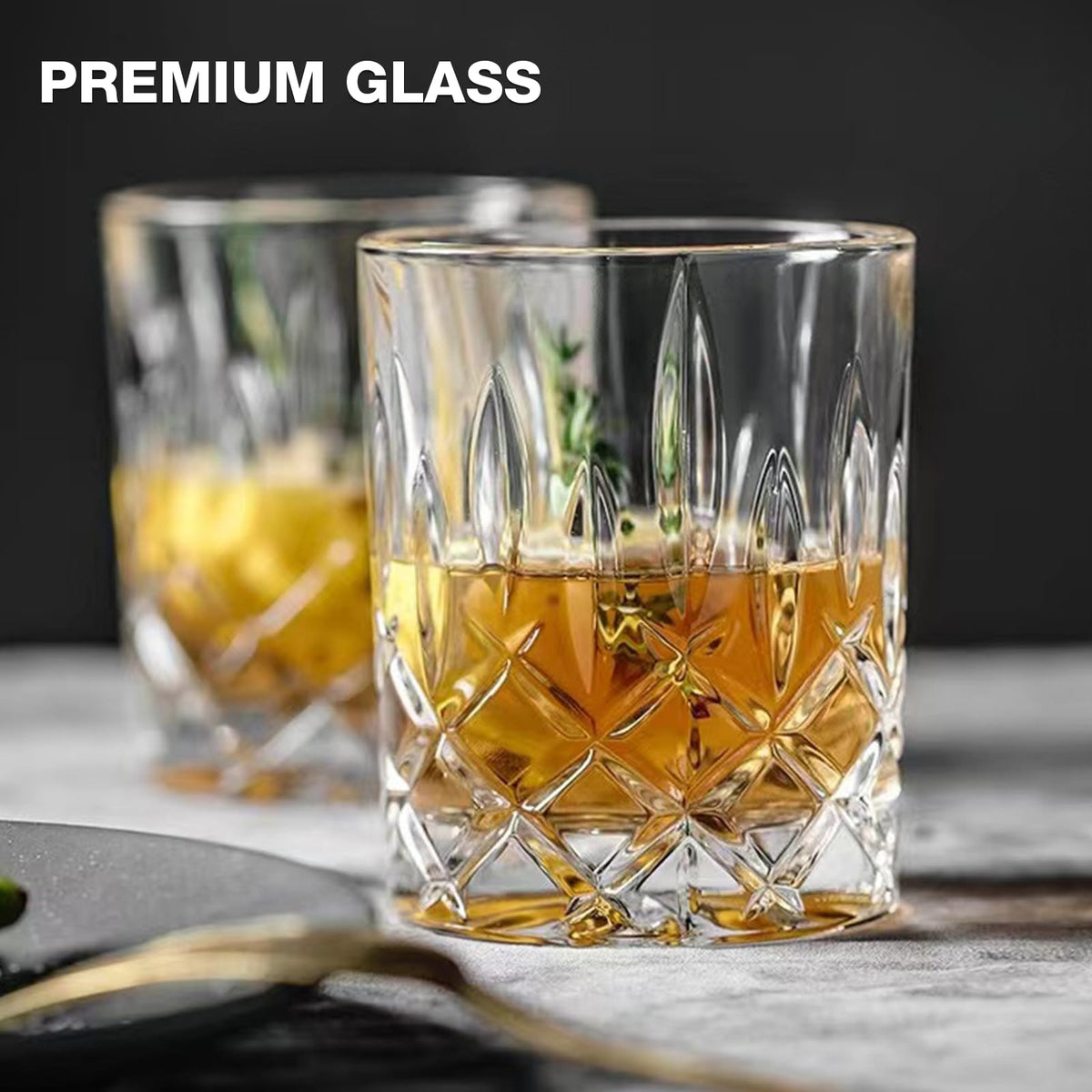 Crystal Drinking Glass Set – Elegant Glassware for Everyday Use