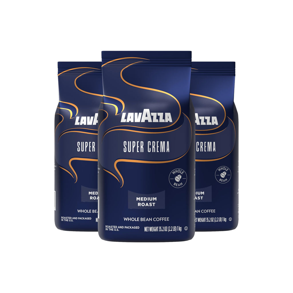 Whole Bean Caffeine Crema e Aroma Packet Espresso