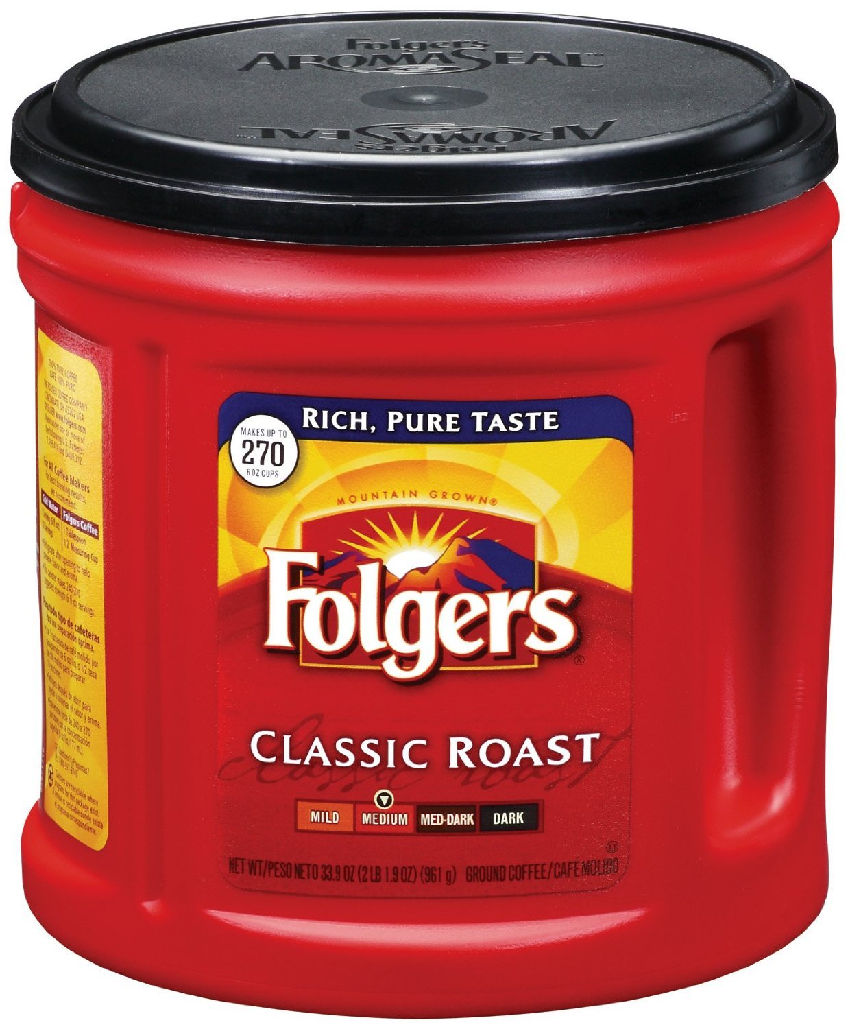 Folgers Classic Roast Medium Roast Ground Coffee