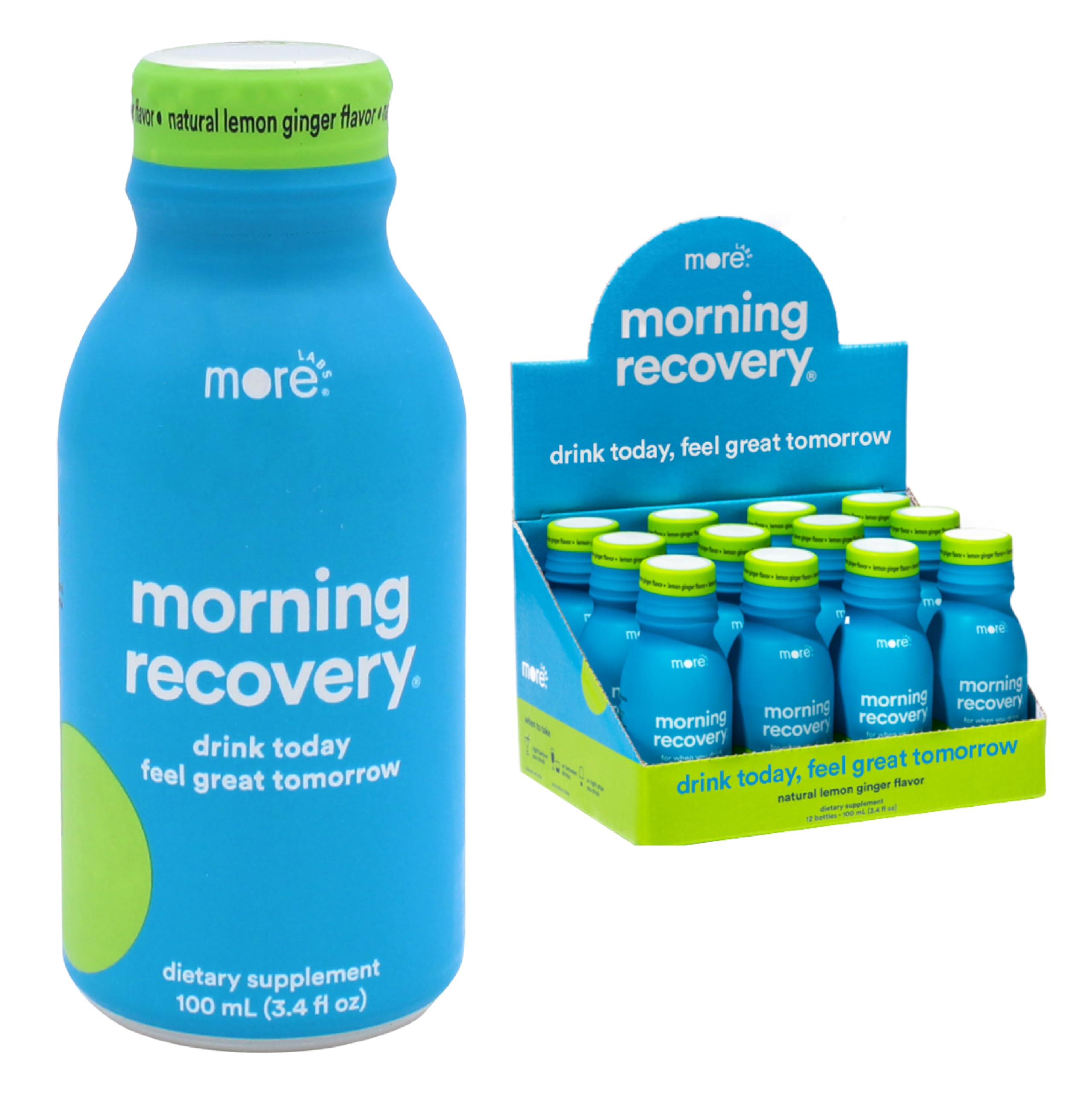 Morning Recovery Electrolyte, Milk Thistle Drink Proprietary Formulation to Hydrate While Drinking for Morning Recovery