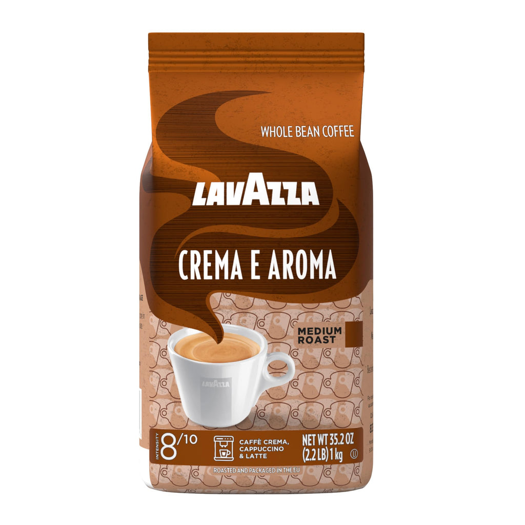 Whole Bean Caffeine Crema e Aroma Packet Espresso
