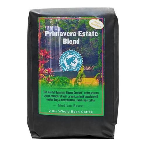Lacas Primavera Estate Blend Whole Bean Coffee, 2 lb