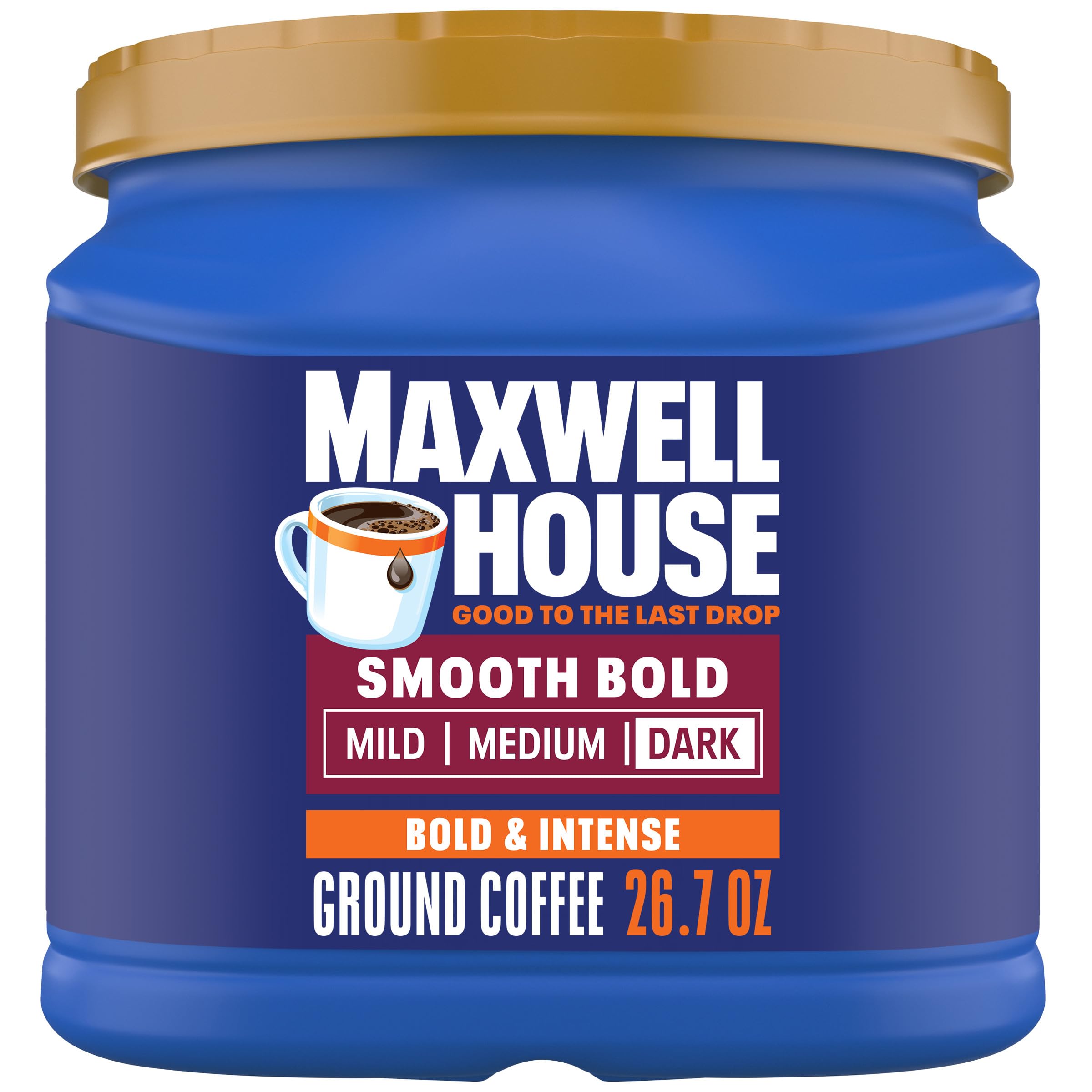 Maxwell House Dark Silk Dark Roast Ground Coffee