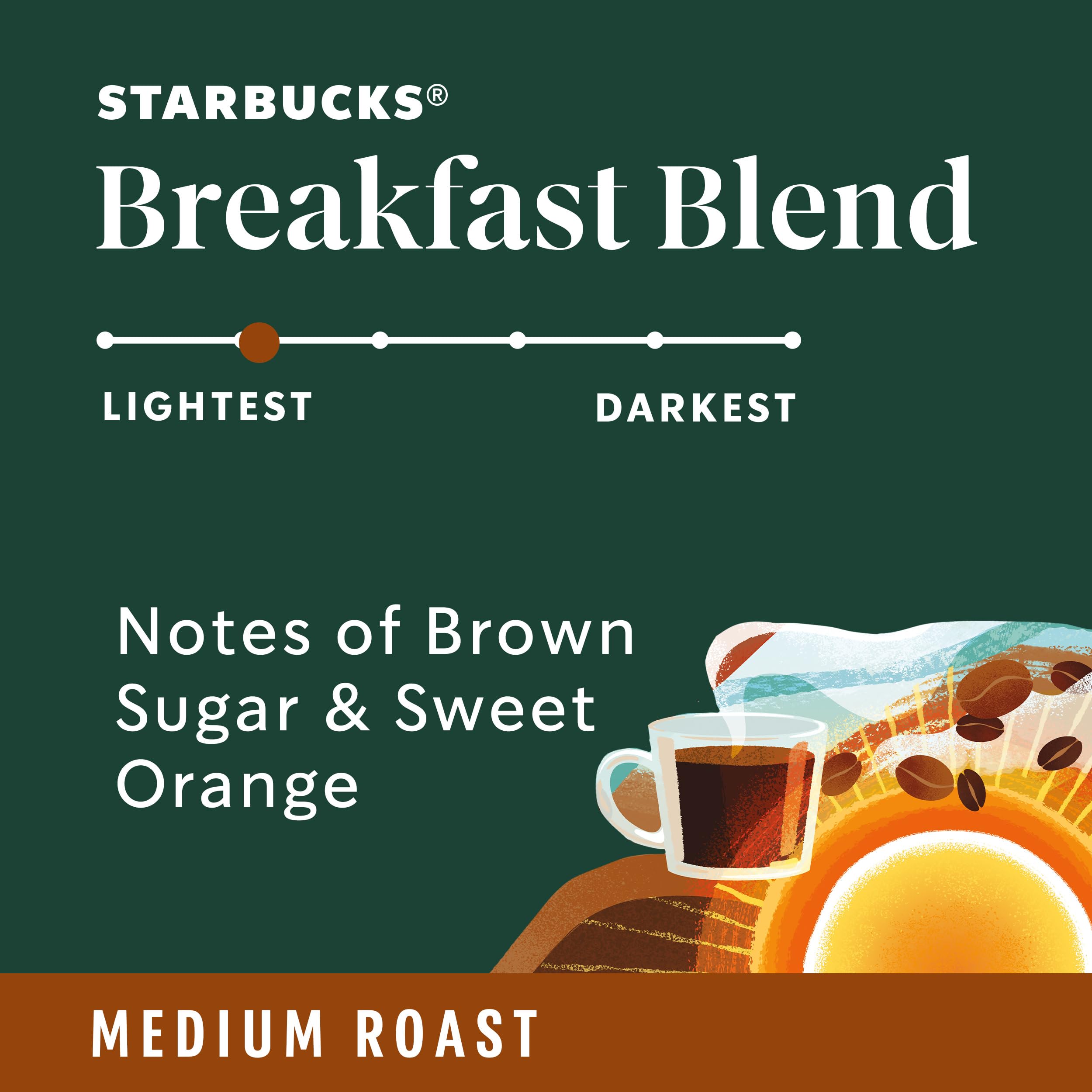 Starbucks Ground Caffeinated Bag No medium_roast