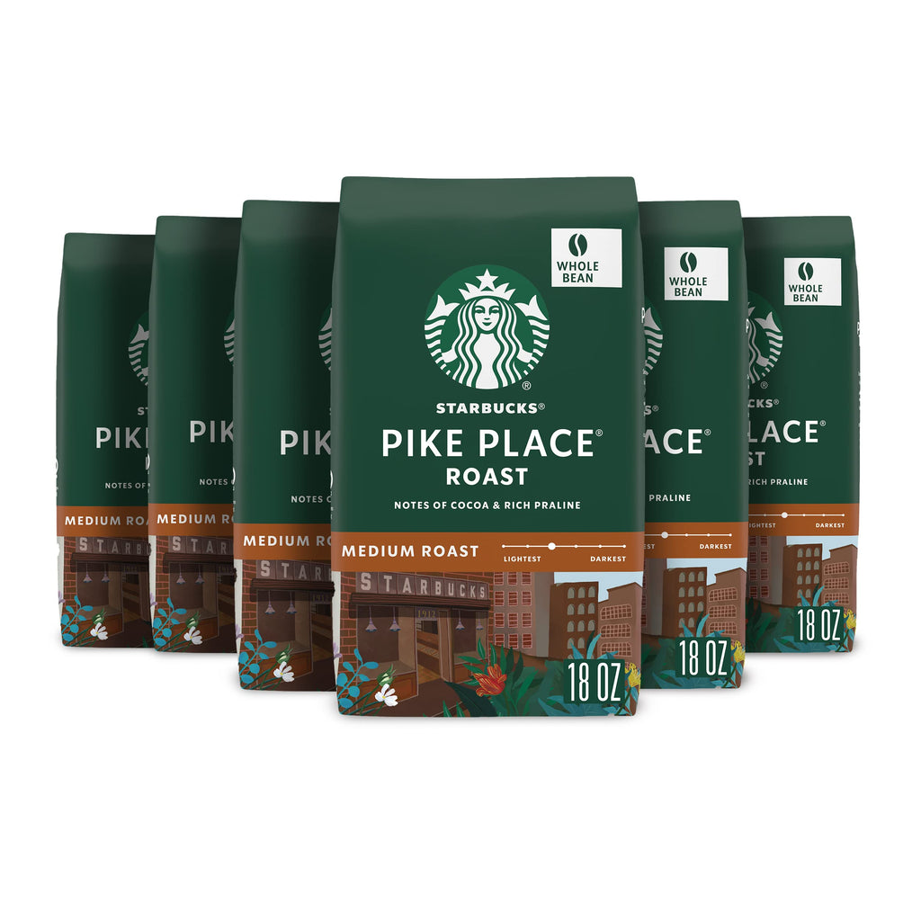 Starbucks Whole Bean Caffeinated Bag No medium_roast