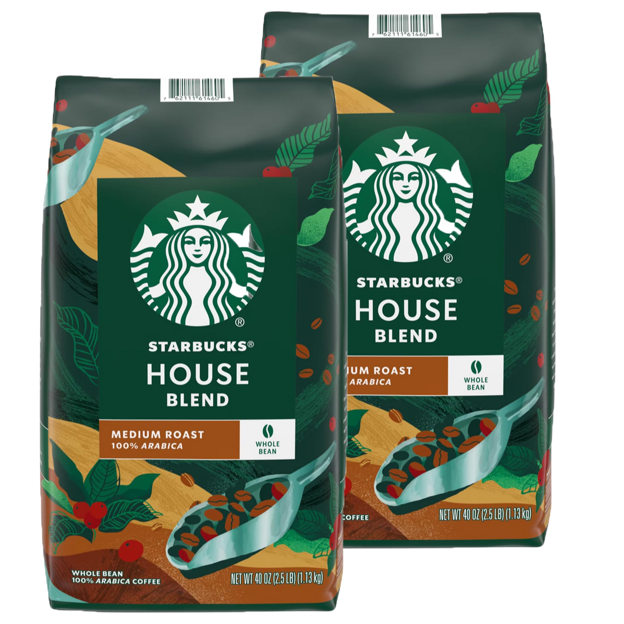 Starbucks Whole Bean Caffeinated Bag No medium_roast