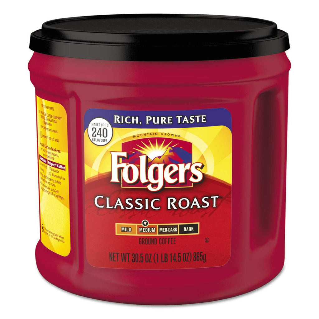 Folgers Classic Roast Medium Roast Ground Coffee