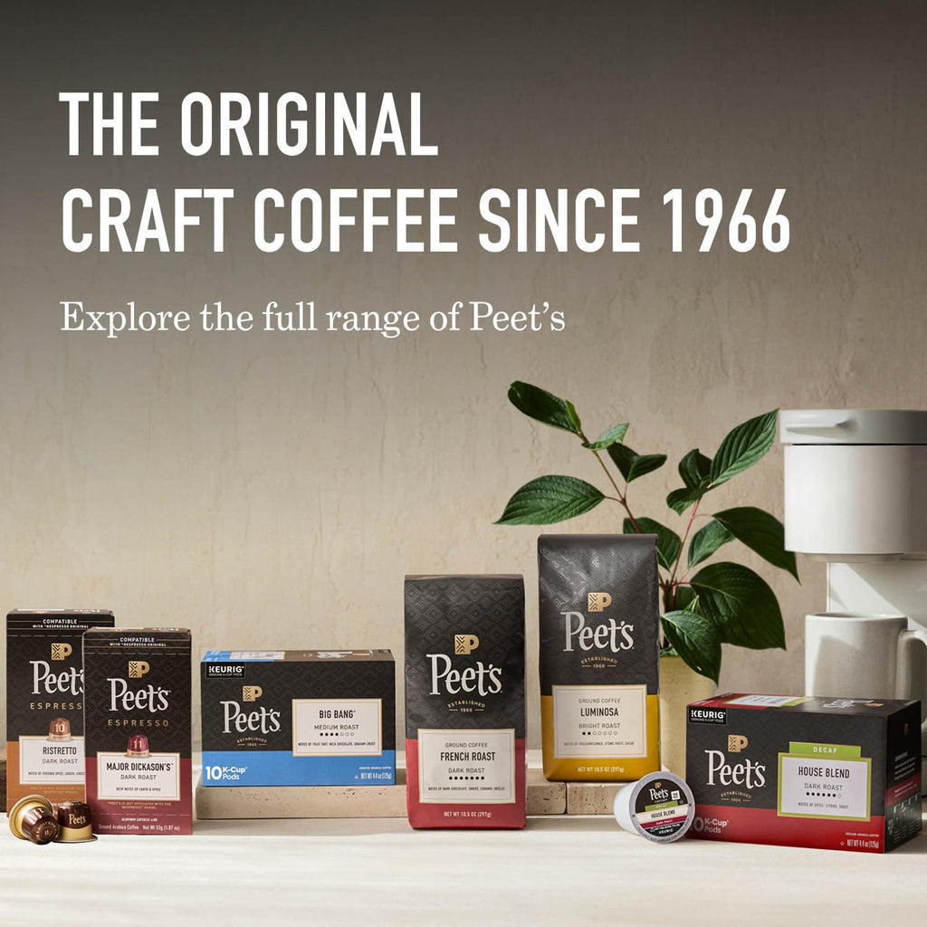 Peet's Coffee, Dark Roast Ground Coffee