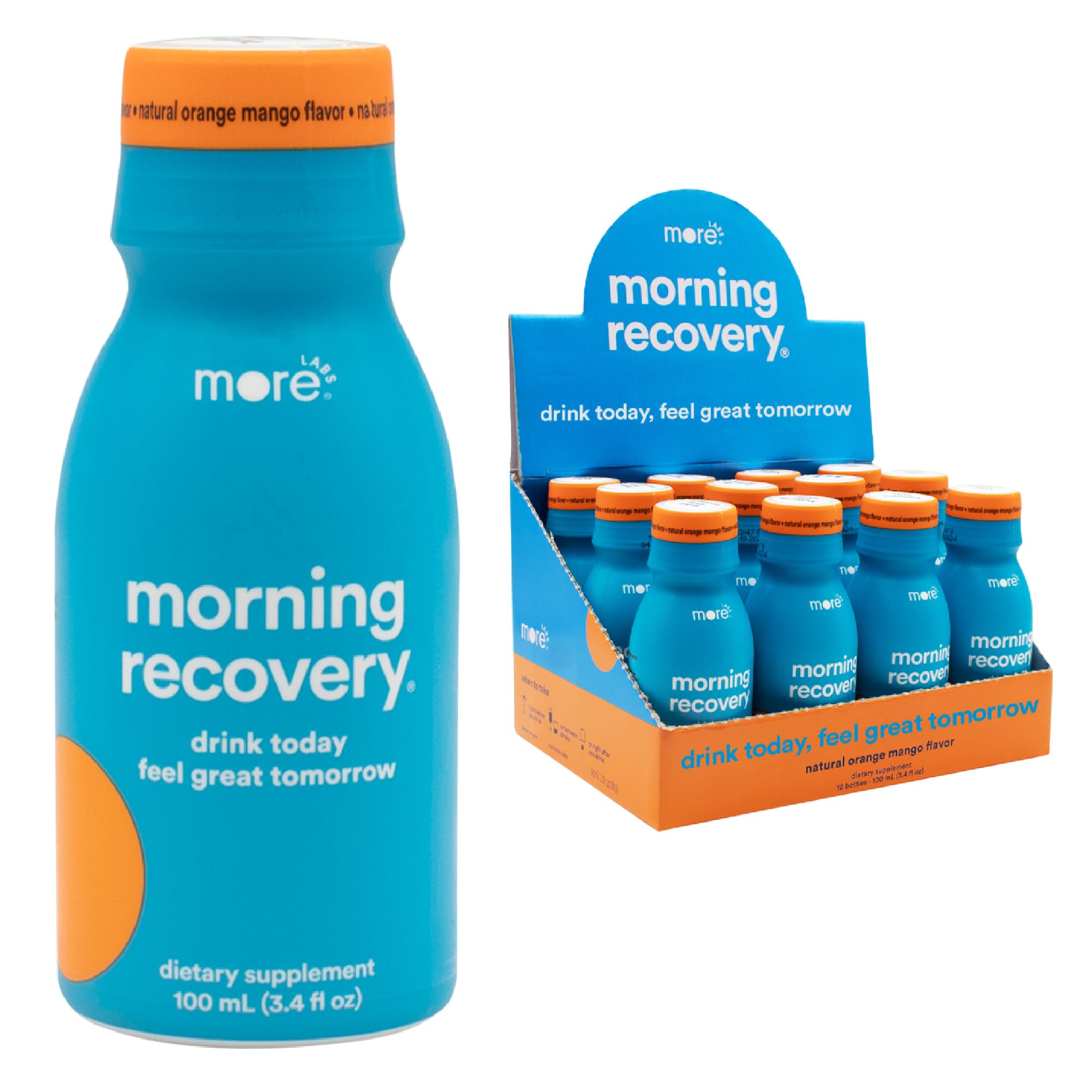 Morning Recovery Electrolyte, Milk Thistle Drink Proprietary Formulation to Hydrate While Drinking for Morning Recovery
