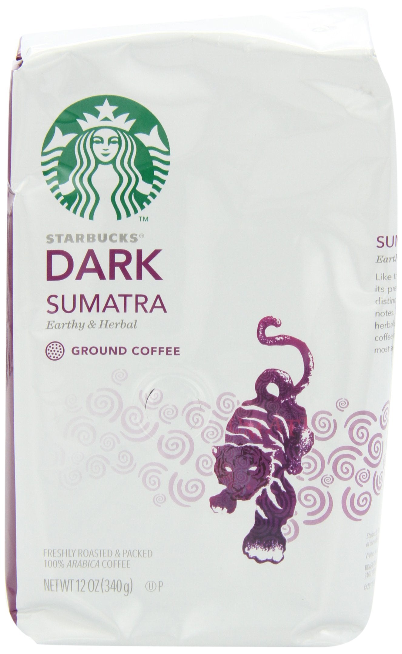 Starbucks Ground Coffee, Dark Roast Coffee, Espresso Roast, 100% Arabica, 1 bag (28 oz)