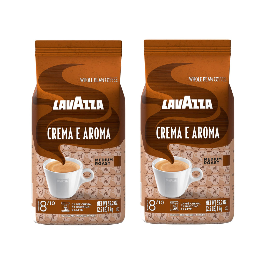 Whole Bean Caffeine Crema e Aroma Packet Espresso