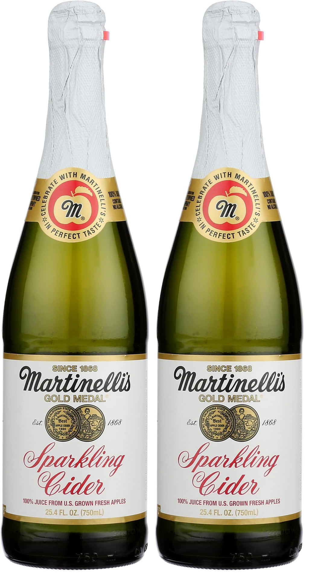 Martinelli's Gold Medal Sparkling Cider, 25.4 Fl Oz Bottle