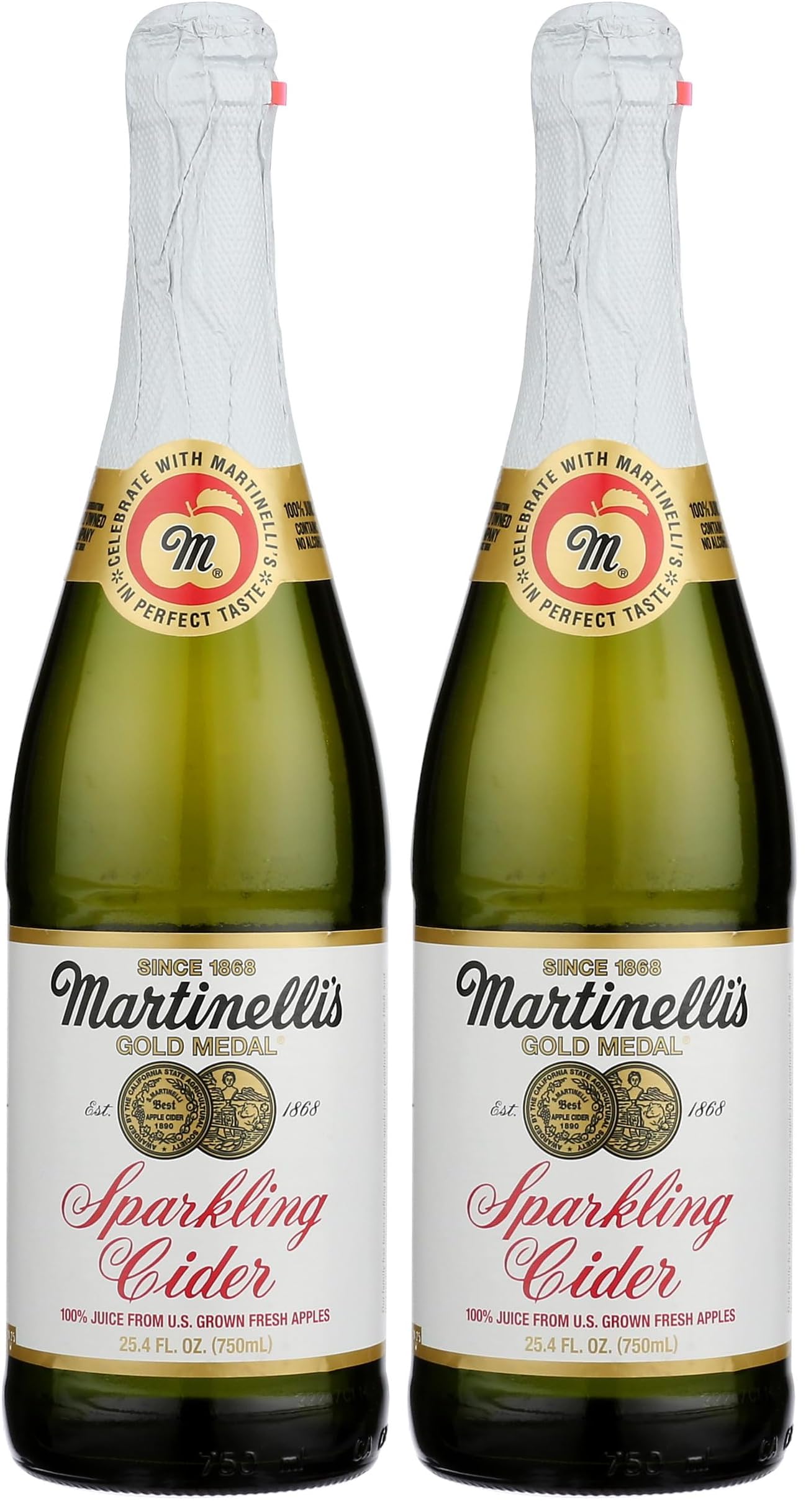 Martinelli's Gold Medal Sparkling Cider, 25.4 Fl Oz Bottle