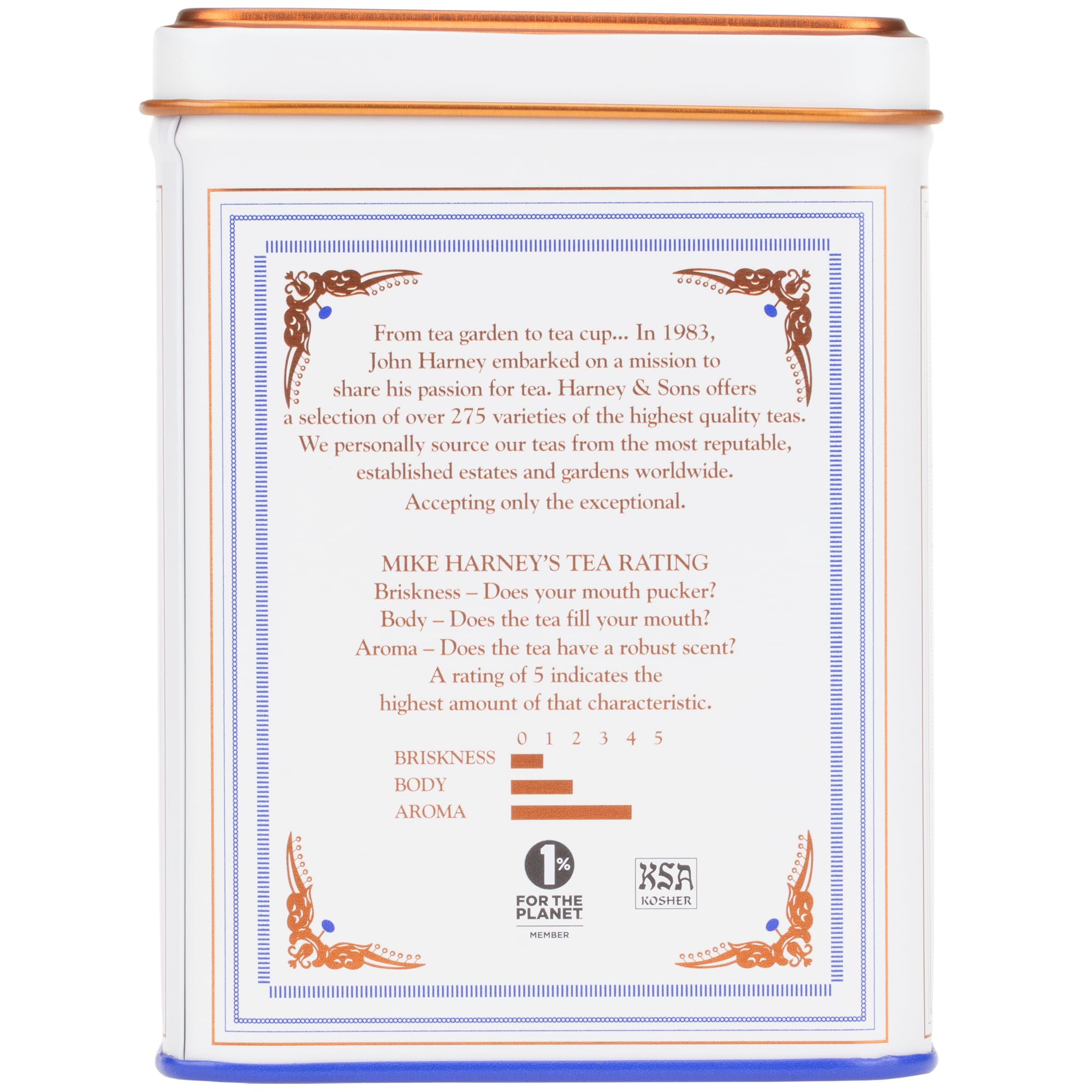 Harney & Sons Paris Black Tea – 20 Sachets | Fruity Vanilla & Caramel Blend with Hint of Lemony Bergamot