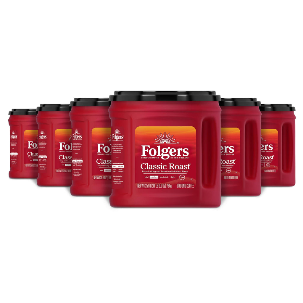 Folgers Classic Roast Medium Roast Ground Coffee